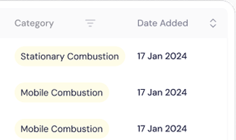 Scope 1 & Scope 2 Tracking